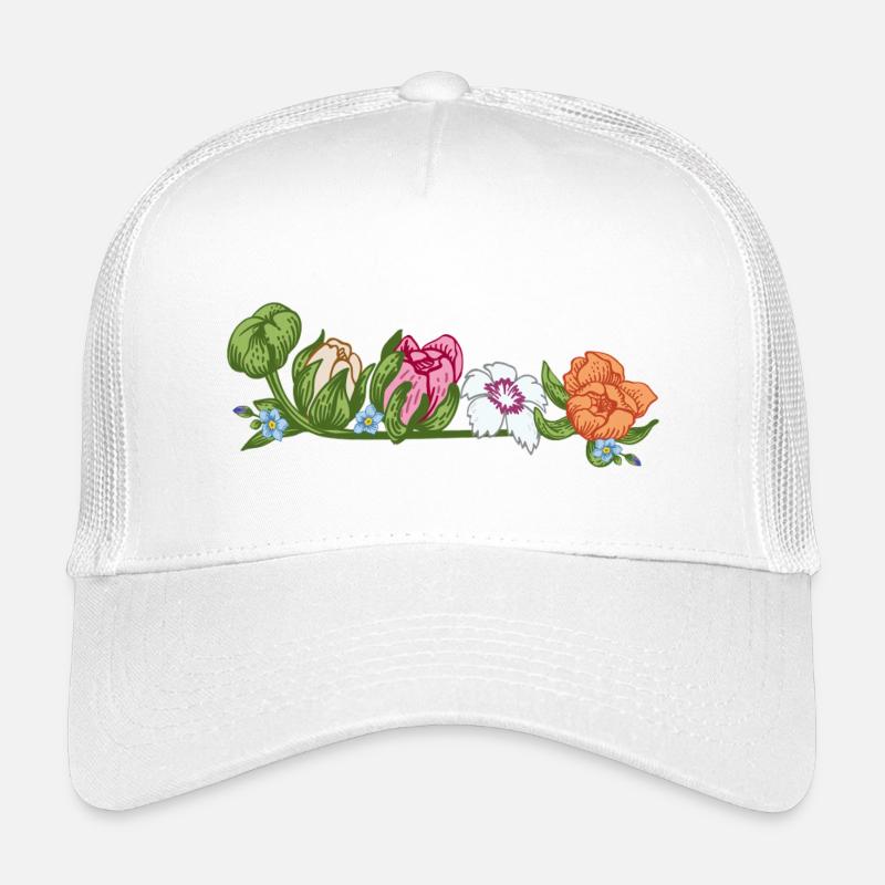 Blumen  Gartenzauber Kinder Trucker-Cap