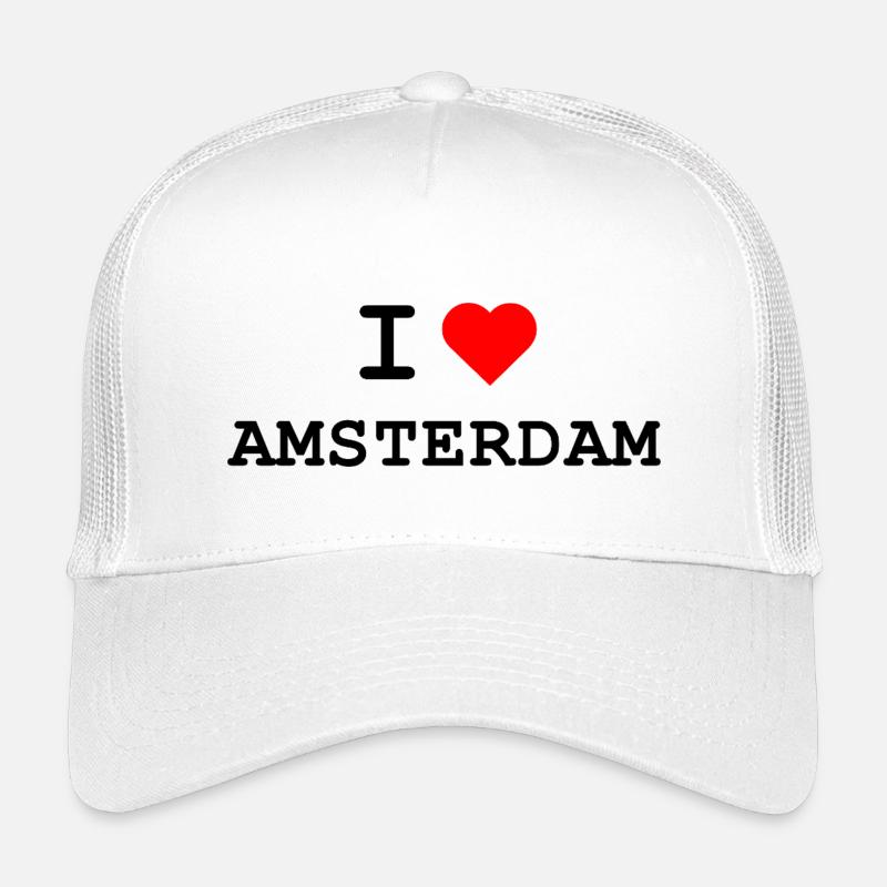 Ich liebe Amsterdam - J’adore Amsterdam Casquette trucker enfant