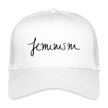 féminisme - Casquette trucker enfant - blanc - Devant
