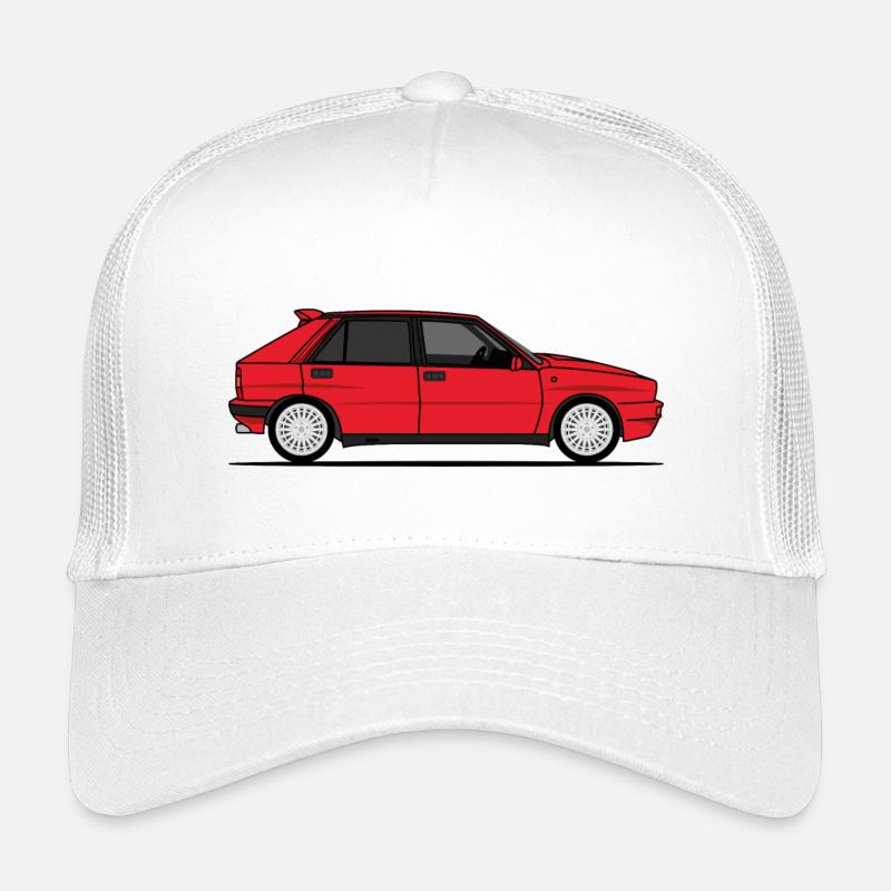 Delta Red - Kinder Trucker-Cap - Weiß