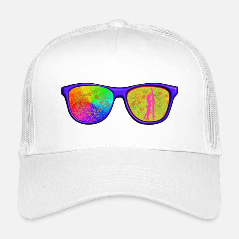 Cap with glasses Kids’ Trucker Cap