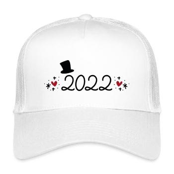 2022 - Kinder Trucker-Cap - Weiß - Vorne