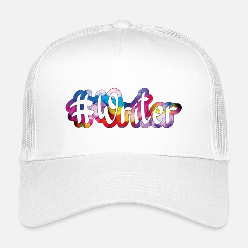 Écrivain, écrivain (couleur) Casquette trucker enfant