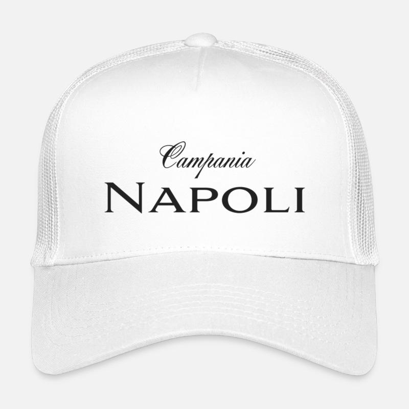 Napoli - Kinder Trucker-Cap - Weiß