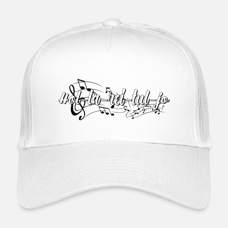 Yodelling, singing, making music Kids’ Trucker Cap