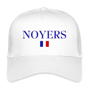NOYERS-French Flag Design - Kids’ Trucker Cap - white - Front
