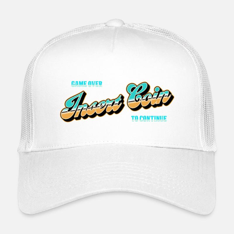 Insert Coin Arcade Nostalgia Kids’ Trucker Cap