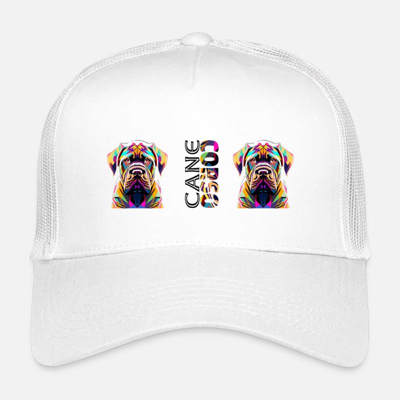 Carne Corso - Kinder Trucker-Cap - Weiß
