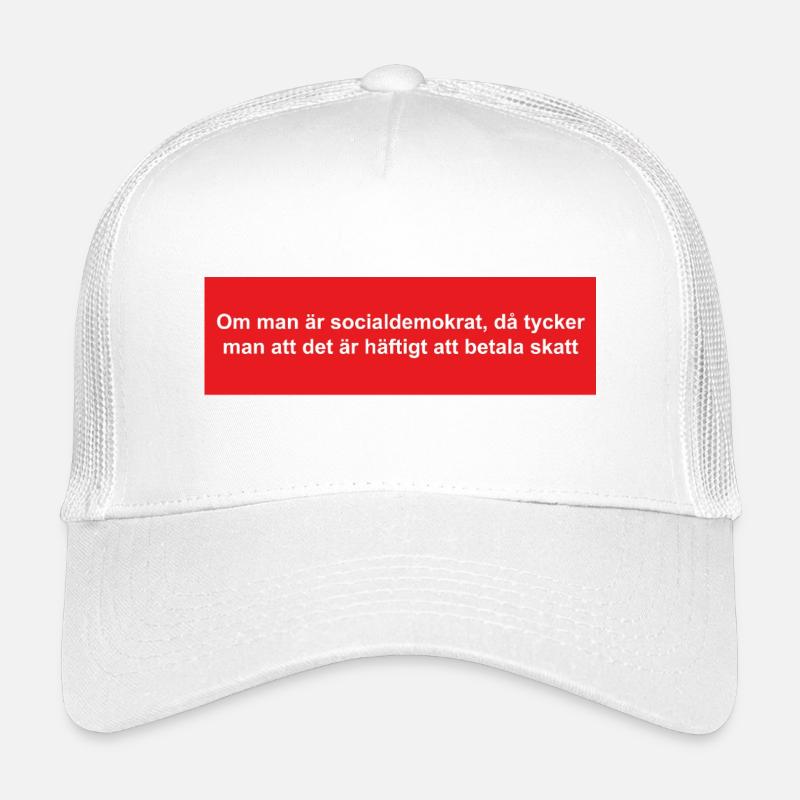 Slogan social-démocrate : conception inspirante Casquette trucker enfant