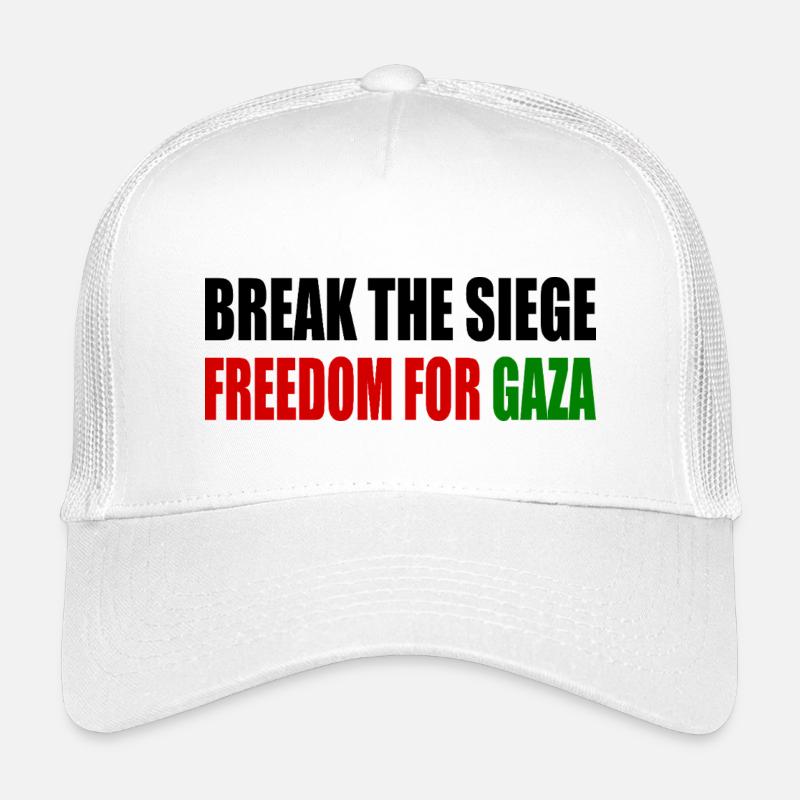 Briser le siège, liberté pour Gaza Casquette trucker enfant