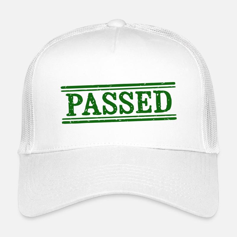 Passé Timbre Grunge Vert Casquette trucker enfant