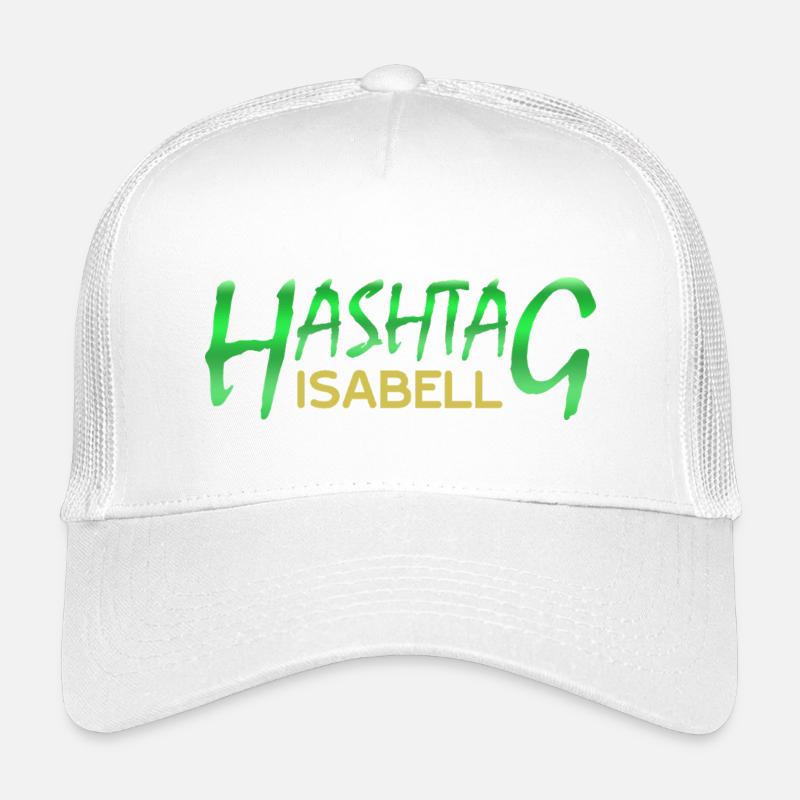First name Isabell Kids’ Trucker Cap