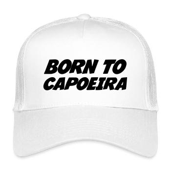 Born for capoeira - Kids’ Trucker Cap - white - Front