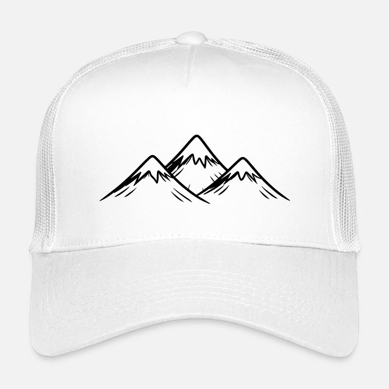 Mountains Alps Kids’ Trucker Cap