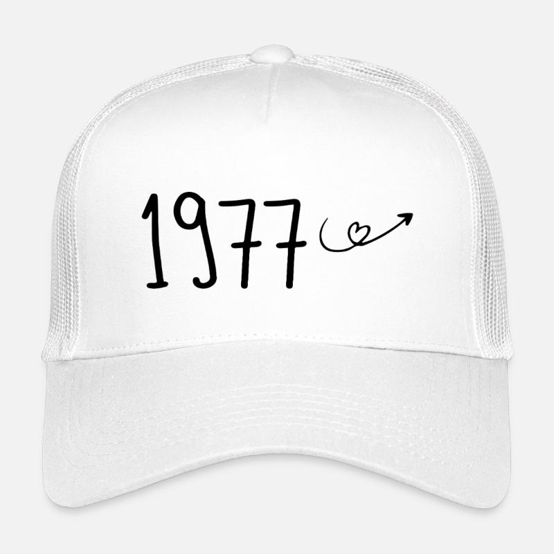 1977 Jubiläum 1977 Retro 1977 - Kinder Trucker-Cap - Weiß