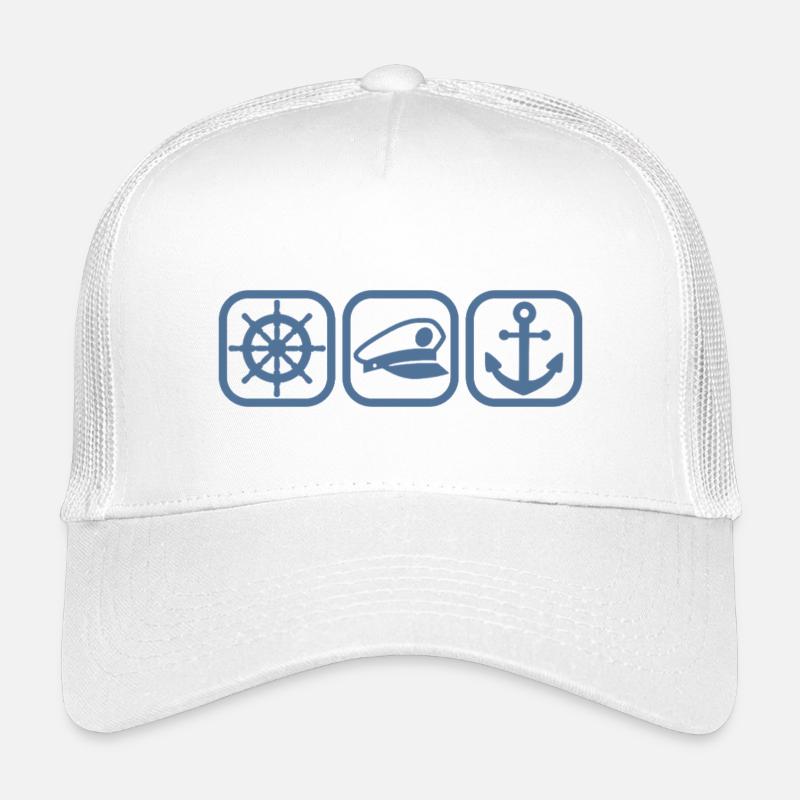 Boater Captain Sailor Boat Anchor Sailor Kids’ Trucker Cap