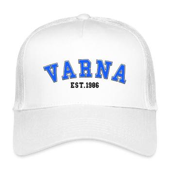 Varna Fondée en 1986 - Casquette trucker enfant - blanc - Devant