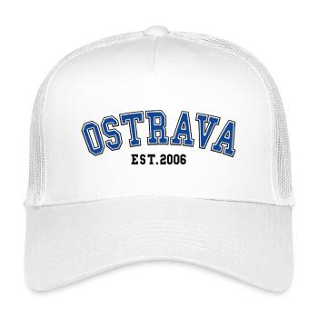 Ostrava gegründet 2006 - Kinder Trucker-Cap - Weiß - Vorne