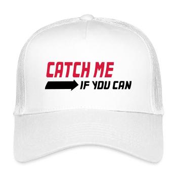 Catch me if you can - Kids’ Trucker Cap - white - Front