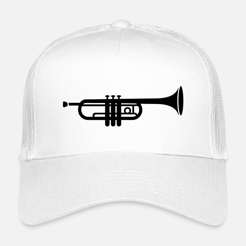 Trompete - Kinder Trucker-Cap - Weiß