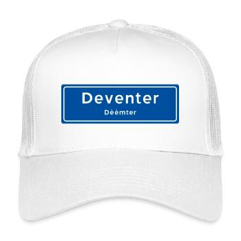 Deventer place name sign - Kids’ Trucker Cap - white - Front