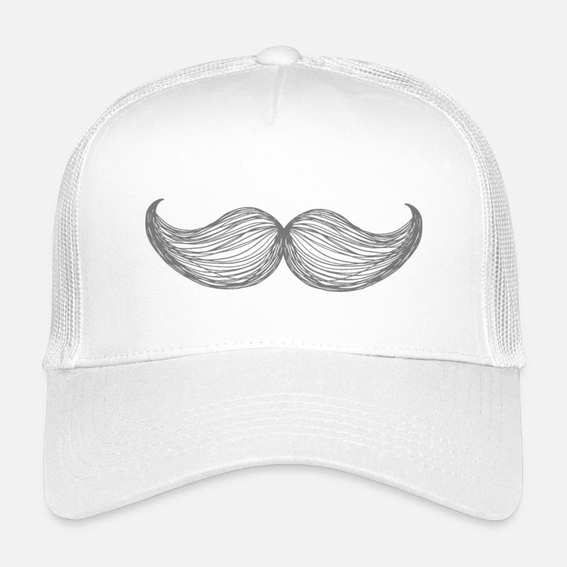 Mustache Kids’ Trucker Cap