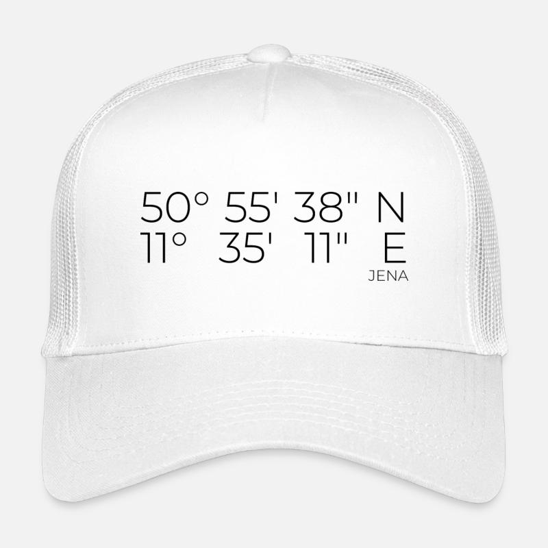 Coordonnées Iéna, Thuringe Casquette trucker enfant