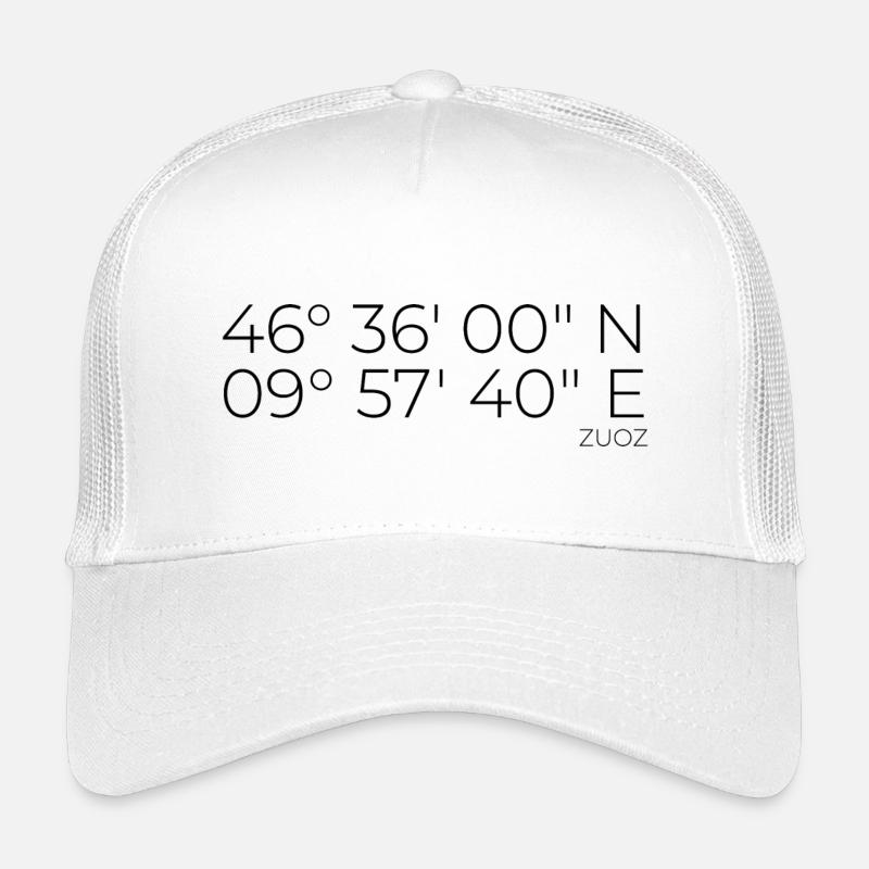 Coordinates: Zuoz, Graubünden, Switzerland Kids’ Trucker Cap