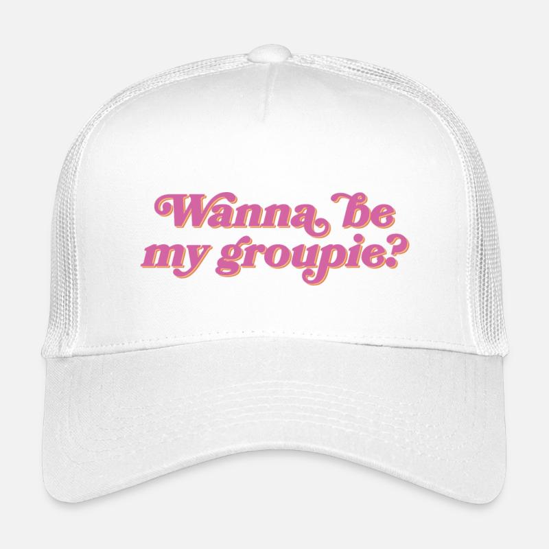 Tu veux être ma groupie ? Casquette trucker enfant