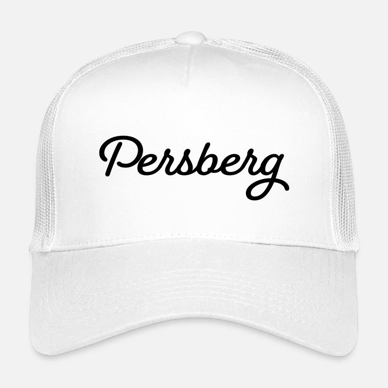 Persberg schwarz Kinder Trucker-Cap