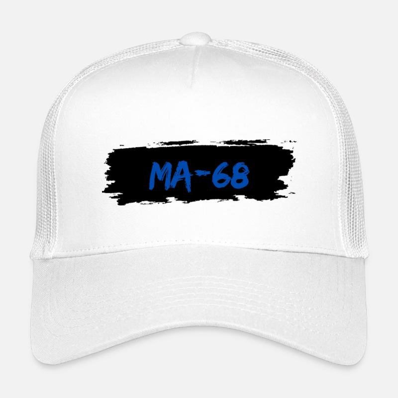 Mannheim 68 - Kinder Trucker-Cap - Weiß