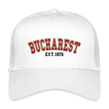 Bukarest gegründet 1976 - Kinder Trucker-Cap - Weiß - Vorne