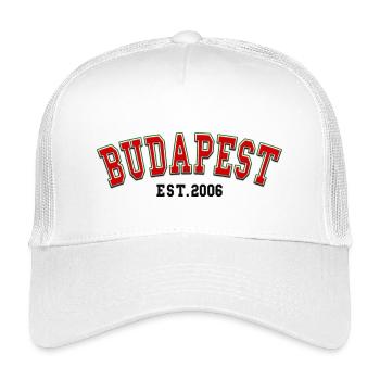 Budapest, gegründet 2006 - Kinder Trucker-Cap - Weiß - Vorne