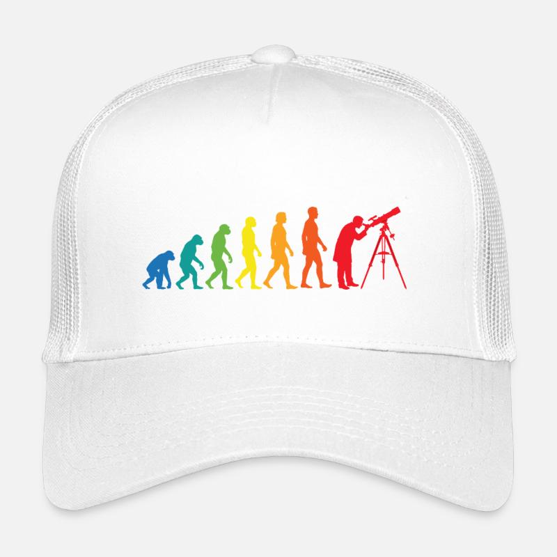 Evolution Astronomie – Weltraum Teleskop Design Kinder Trucker-Cap
