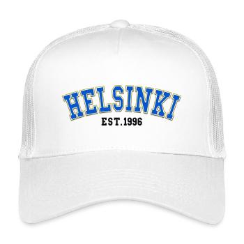 Helsinki gegründet 1996 - Kinder Trucker-Cap - Weiß - Vorne