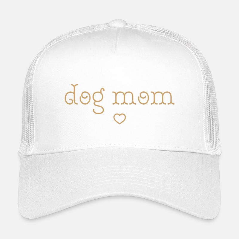 Hundemama-Herz-T-Shirt – Liebe und Zärtlichkeit - Kinder Trucker-Cap - Weiß