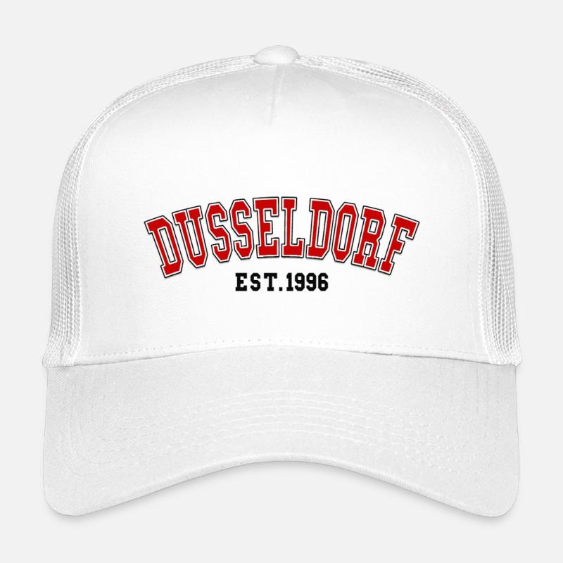 Düsseldorf gegründet 1996 - Kinder Trucker-Cap - Weiß