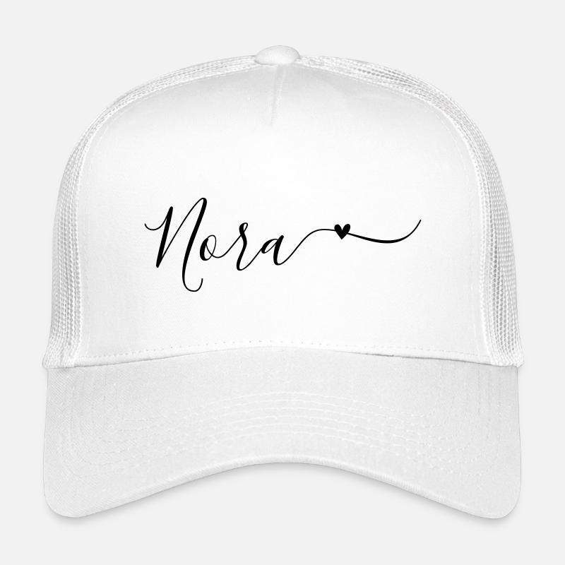 Nora Name First Name Decorative Kids’ Trucker Cap