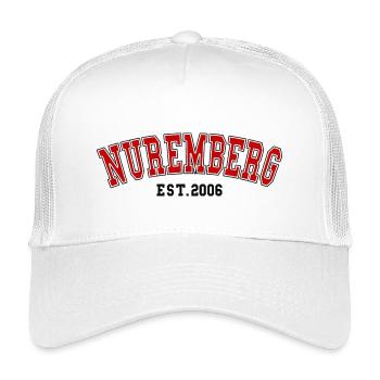 Nürnberg Est. 2006 - Kinder Trucker-Cap - Weiß - Vorne