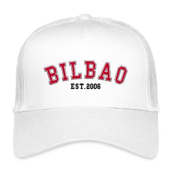 Bilbao gegründet 2006 - Kinder Trucker-Cap - Weiß - Vorne