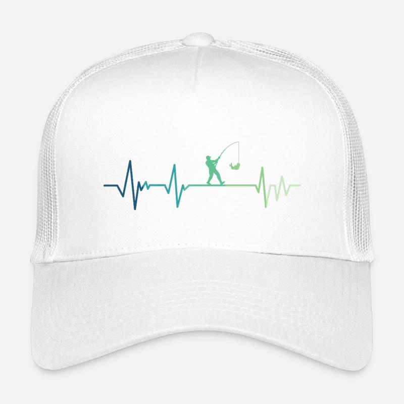 Fischerherzschlag-Angeln Kinder Trucker-Cap