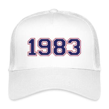 1983 The best year - Kids’ Trucker Cap - white - Front