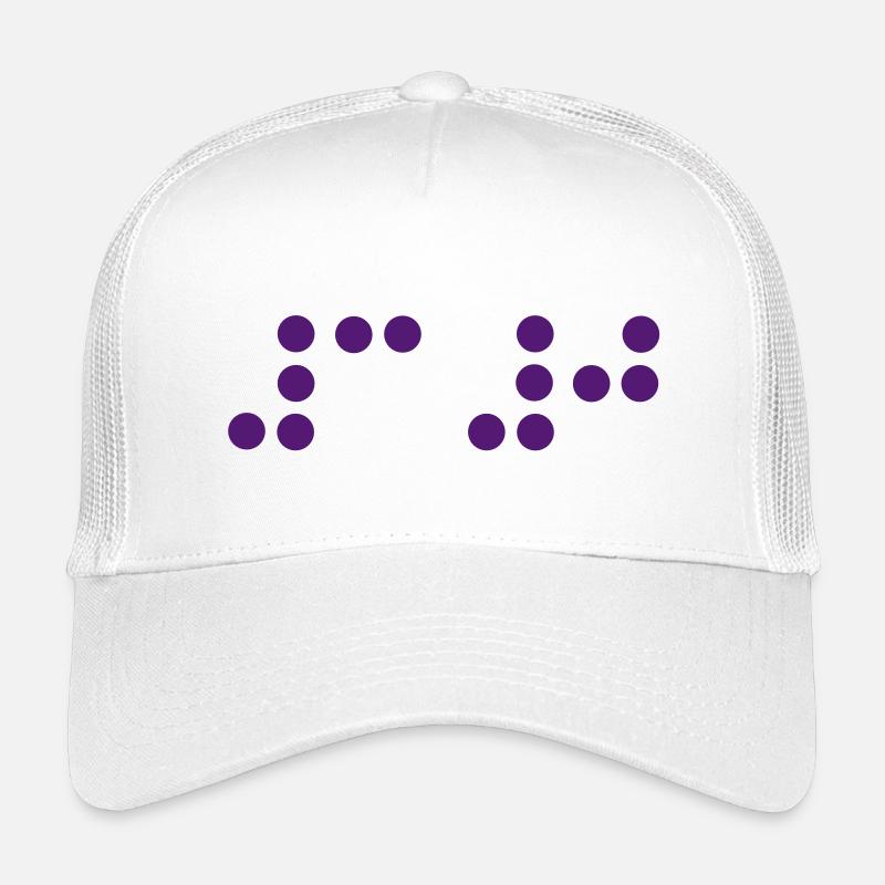 30 - Braille Casquette trucker enfant