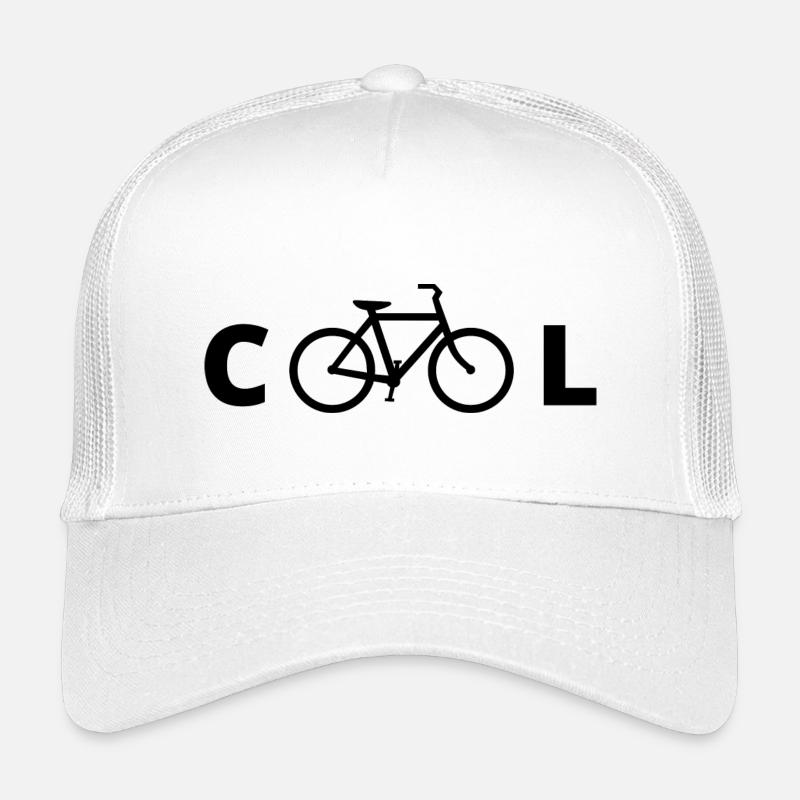 Cooles Bike - Kinder Trucker-Cap - Weiß