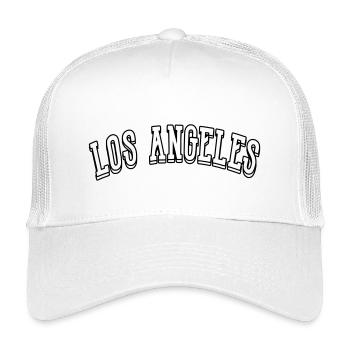 Los Angeles Shirt - Kids’ Trucker Cap - white - Front