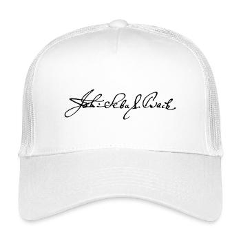 Johann Sebastian Bach signature - Kids’ Trucker Cap - white - Front