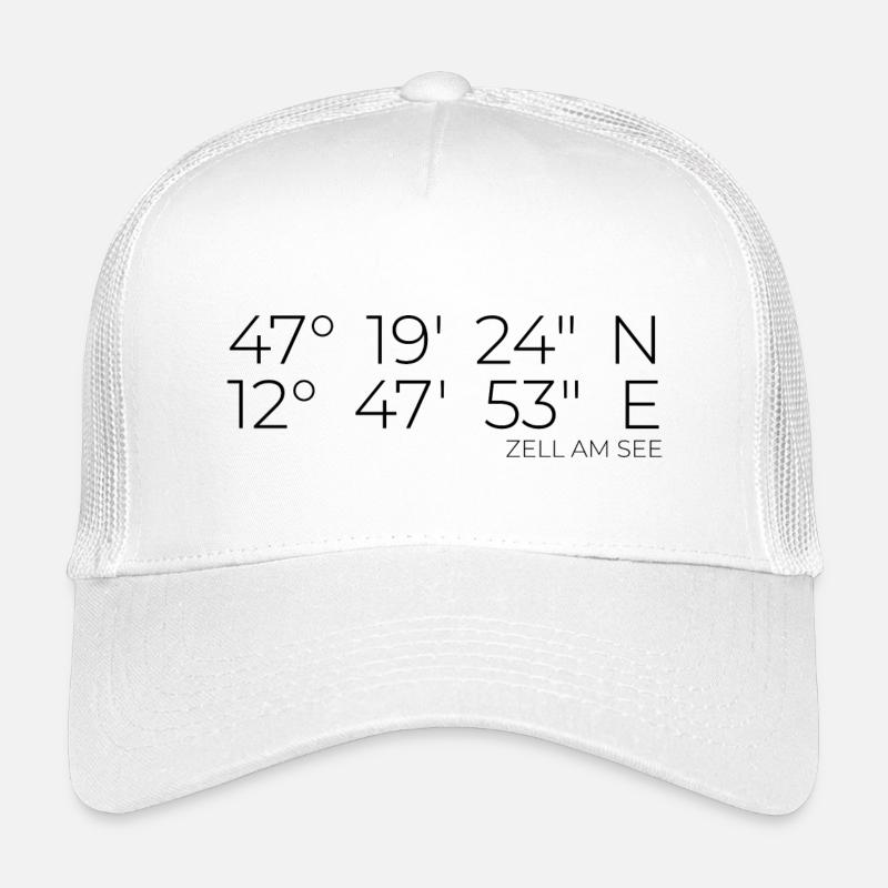 Coordonnées Zell am See, Autriche Casquette trucker enfant