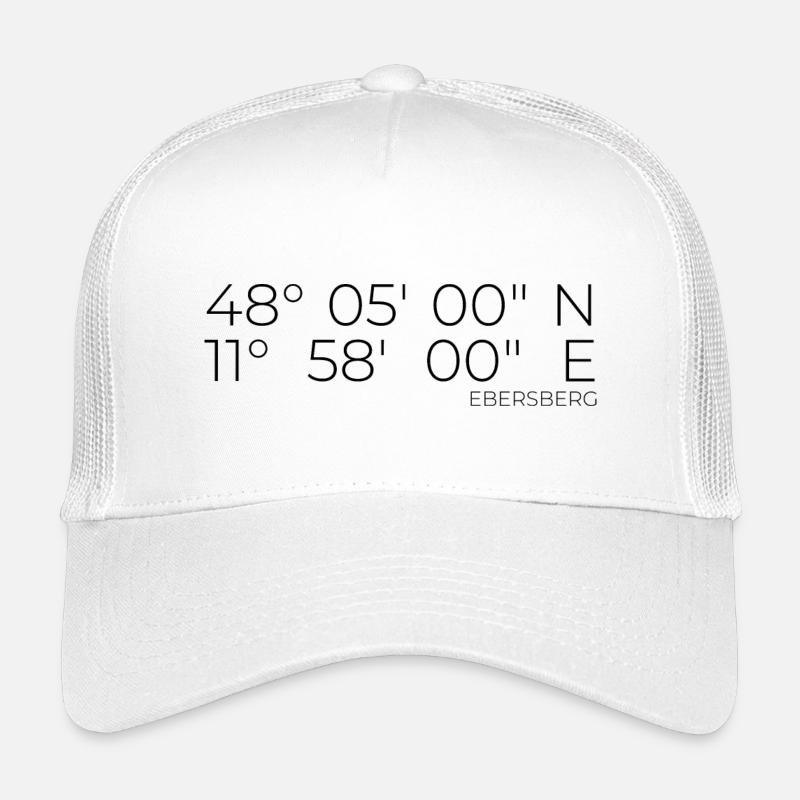 Coordonnées Ebersberg, Bavière Casquette trucker enfant