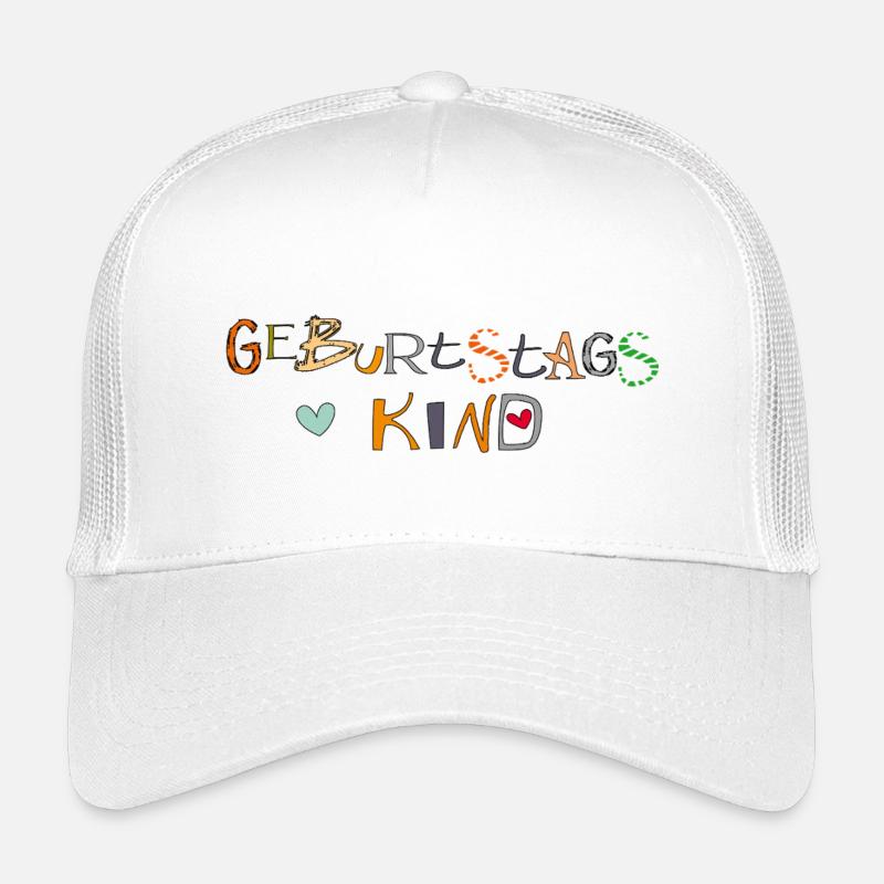 Fille d’anniversaire, Joyeux anniversaire Casquette trucker enfant