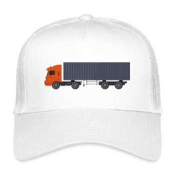 Container trucks - Kids’ Trucker Cap - white - Front